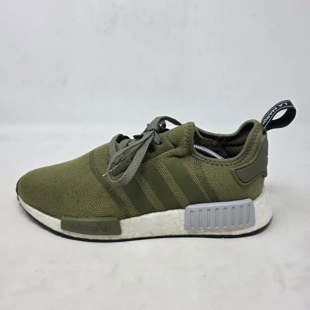 Adidas NMD_R1 Olive Green Boost Sneakers Men’s Size 8.5